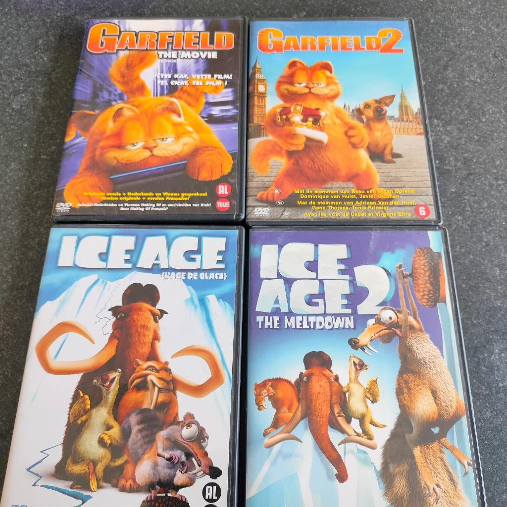 Dvd's verschillende titels, Alle leeftijden, Ophalen, Gebruikt, Actie en Avontuur