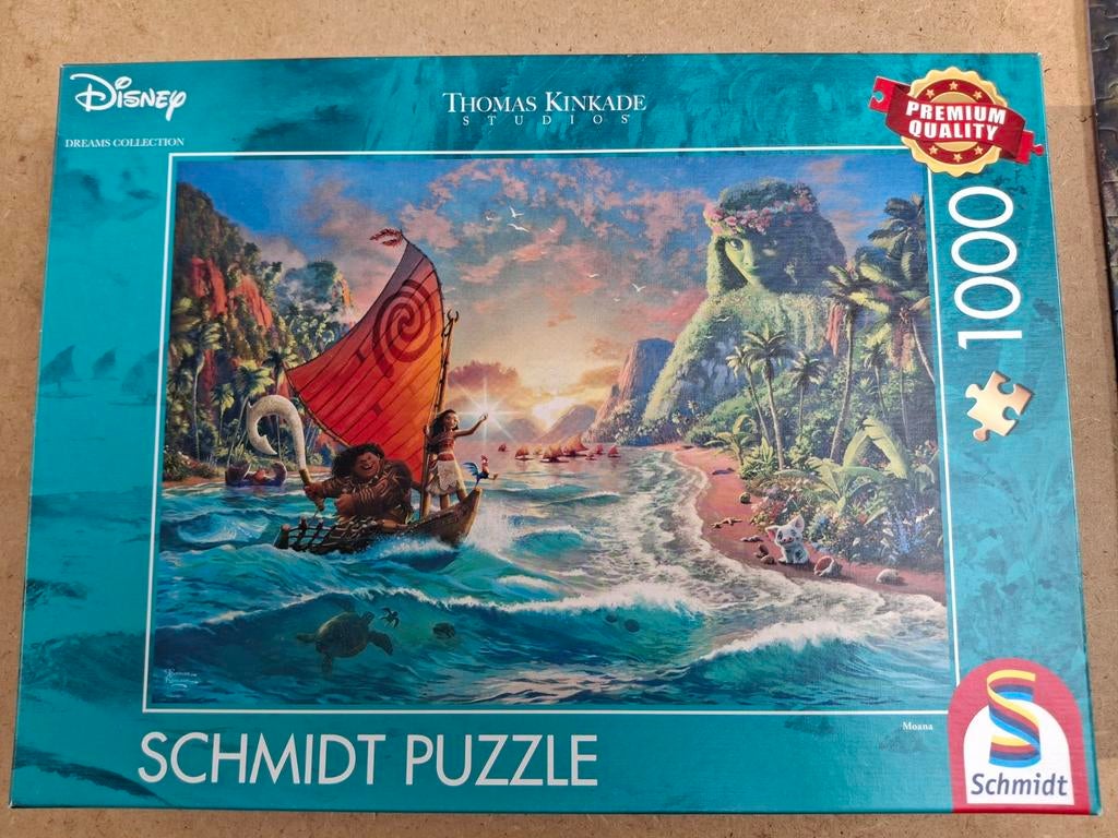 Puzzel Thomas Kinkade Disney., Hobby en Vrije tijd, Ophalen