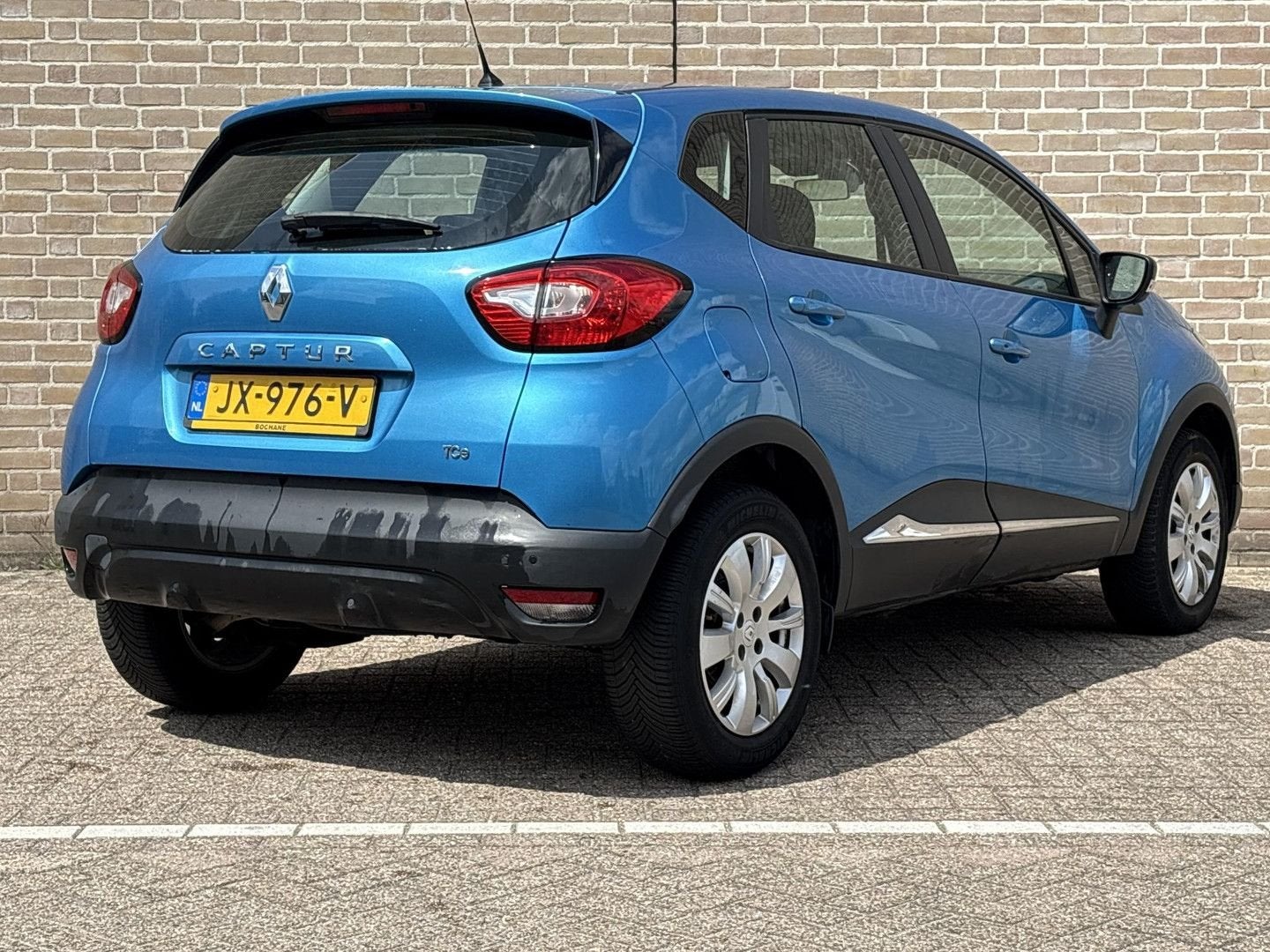 Renault Captur 0.9 TCe Expression | Climate | Cruise | PDC |, Blauw, Bedrijf, Handgeschakeld, 113 g/km