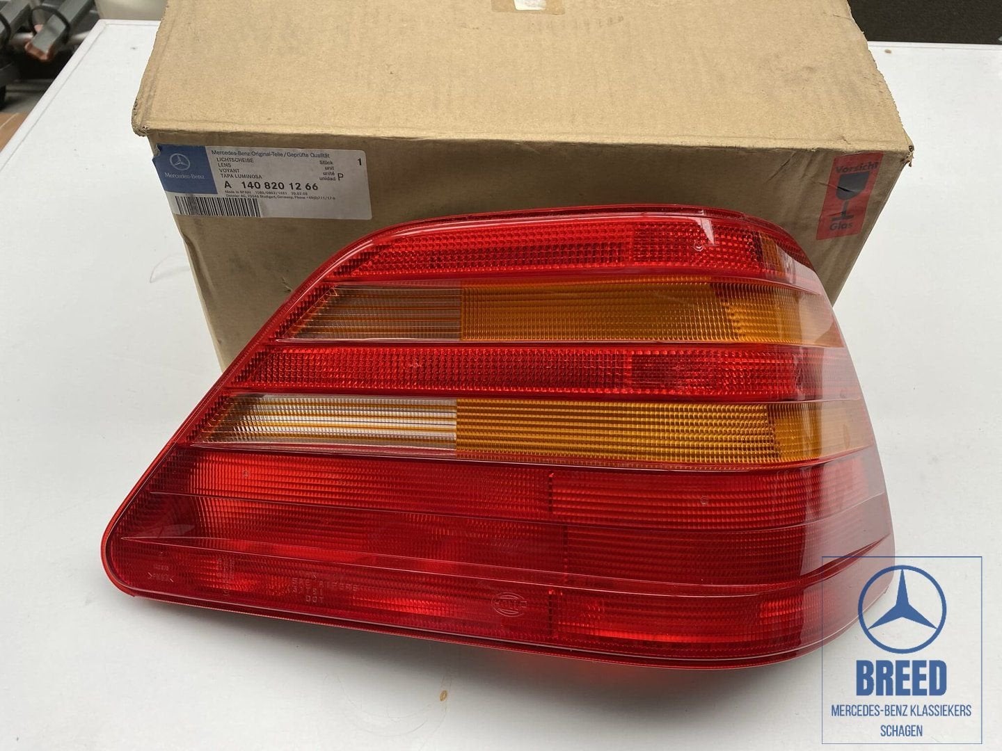 NOS achterlichtglas rechts voor Mercedes-Benz C140, -, Nieuw, Ophalen of Verzenden, -