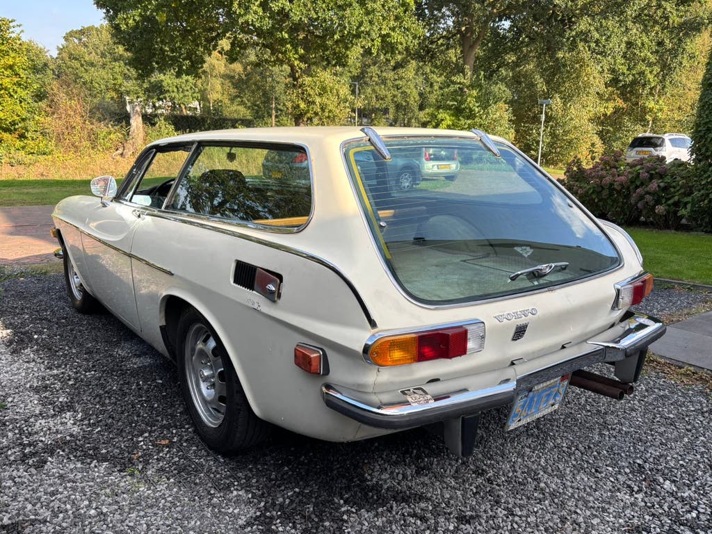 Volvo P1800 ES 1972 California White met handbak overdrive, foto 7