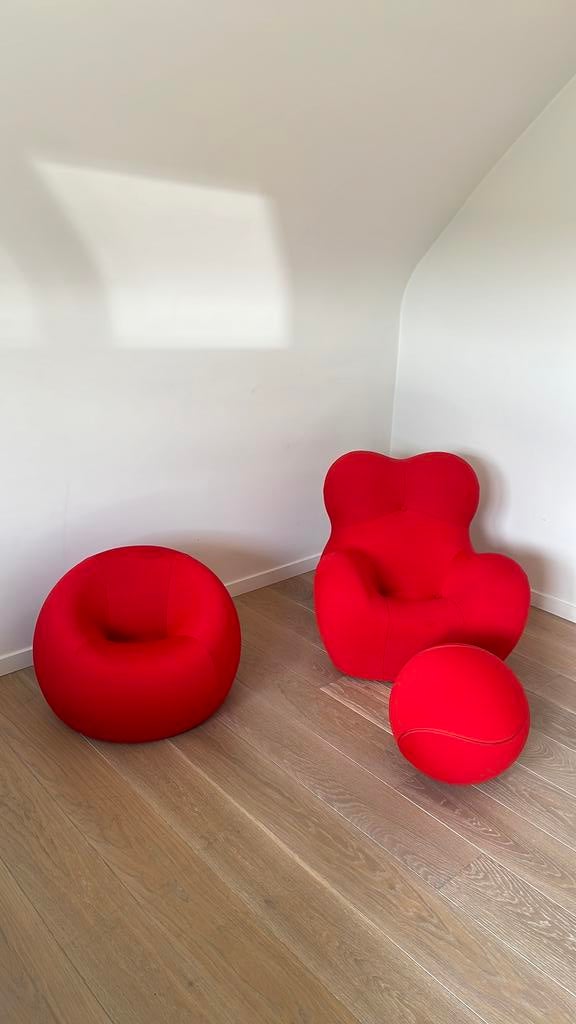 B&B Italia Junior UPJ & UP2000, Huis en Inrichting, Fauteuils, Ophalen, 75 tot 100 cm, Zo goed als nieuw, Stof