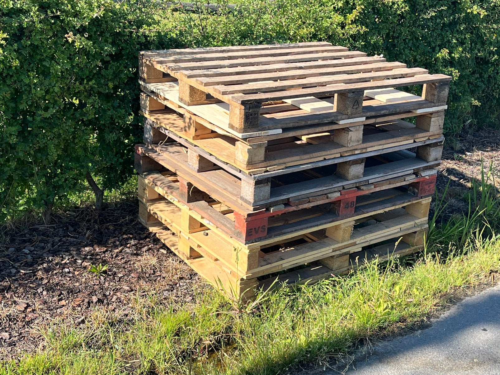 Gratis palletten, Ophalen, Gebruikt, Pallet