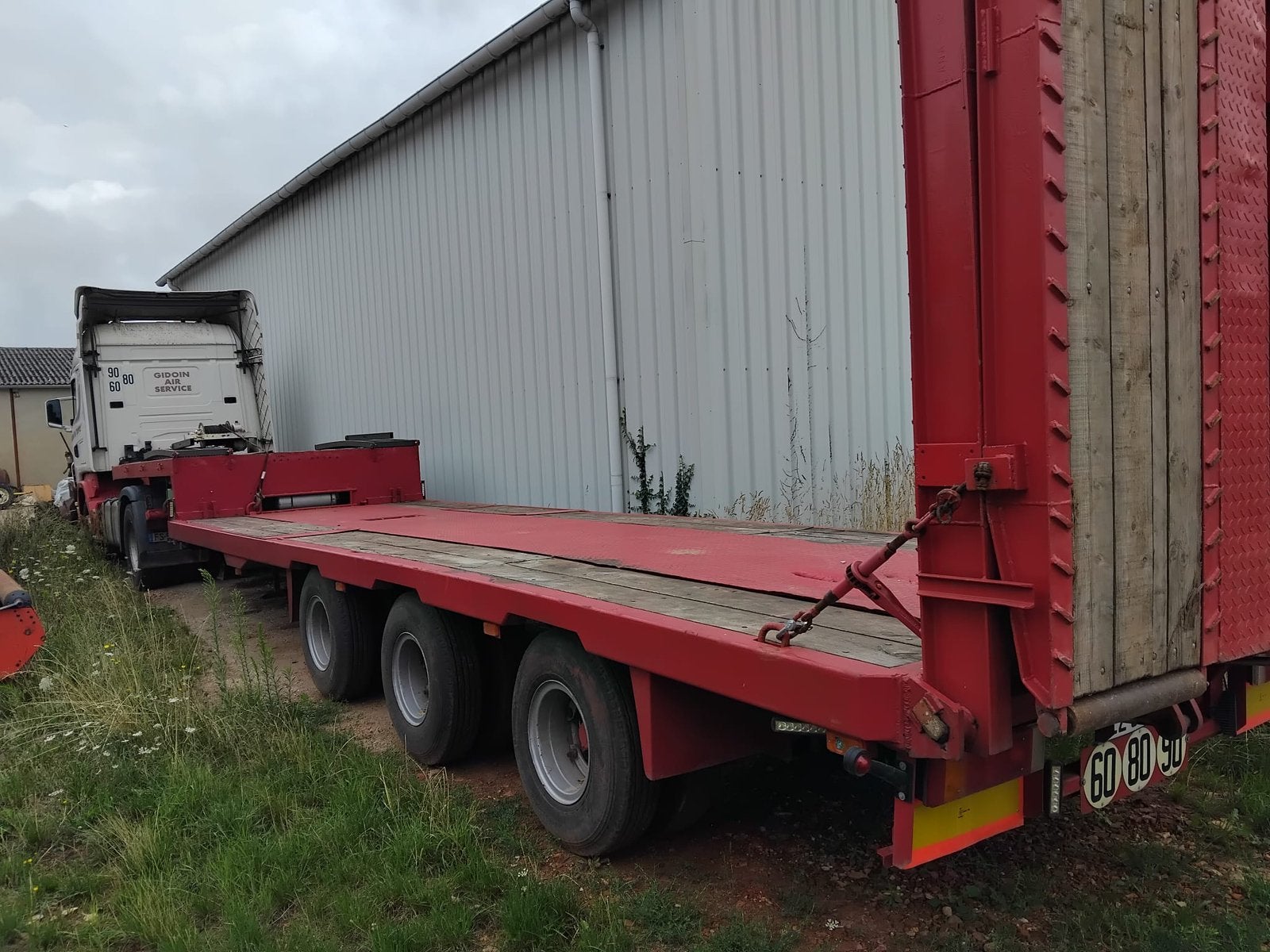 Semi remorque, DAF, Te koop, Elektrisch, Bedrijf