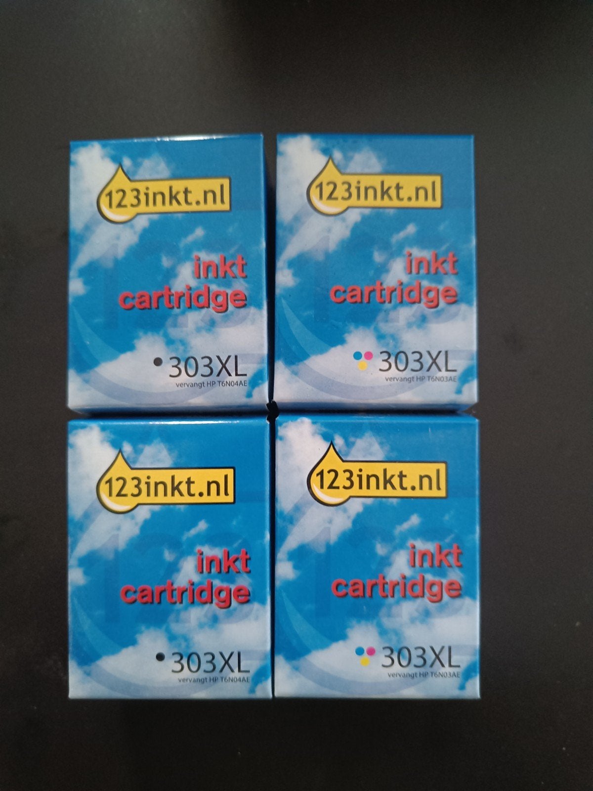 inkt cartridge HP 303 zwart + kleur, Enlèvement, Neuf, Cartridge, HP