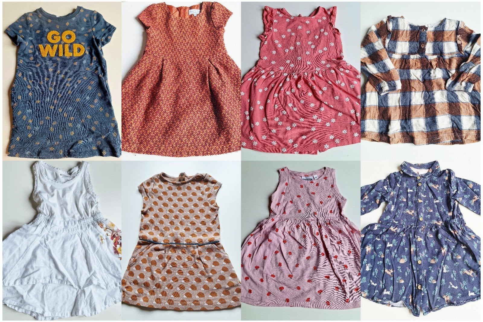 Jurkjes/kleedjes maat 92, 1,5 euro per stuk, Enlèvement, Comme neuf, Autres tailles