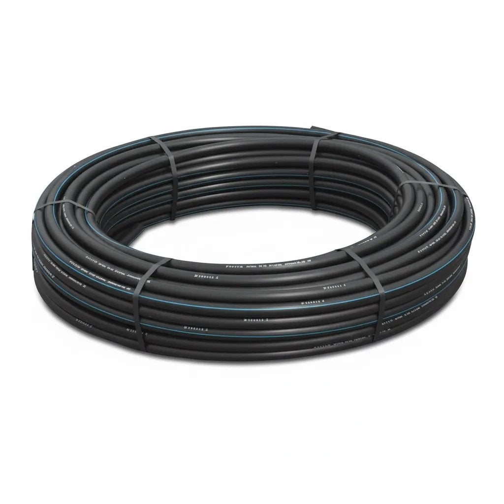 Tyleenslang/waterleiding 50m - KIWA - 25mm x 2,0 mm, Doe-het-zelf en Bouw, Ophalen, Zo goed als nieuw