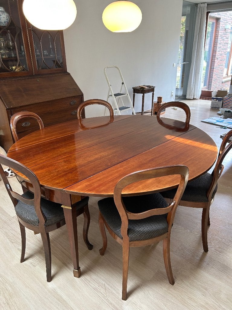 Antieke tafel, Ophalen