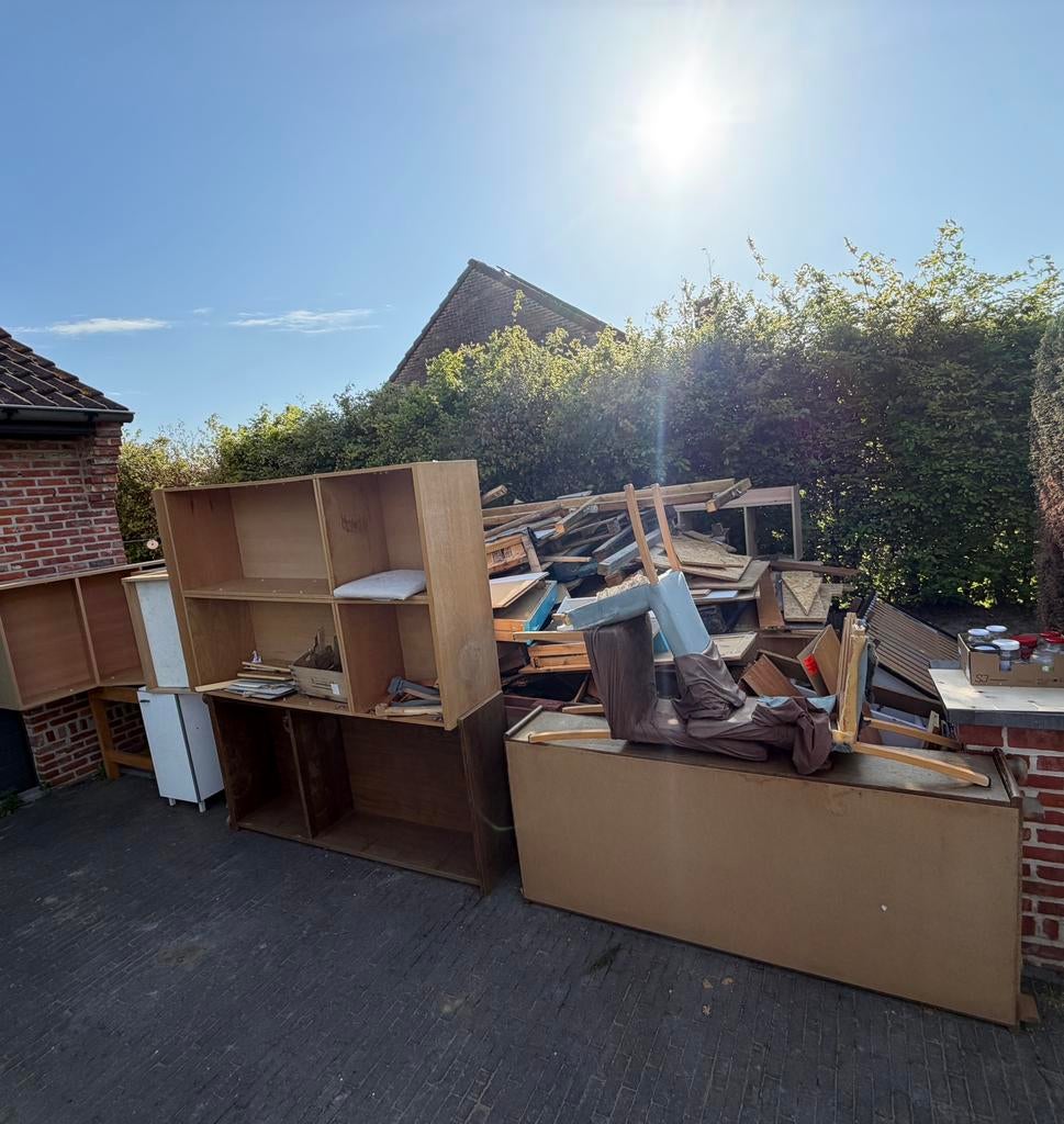 Gratis hout, 6 m³ of meer, Ophalen, Overige houtsoorten, Blokken