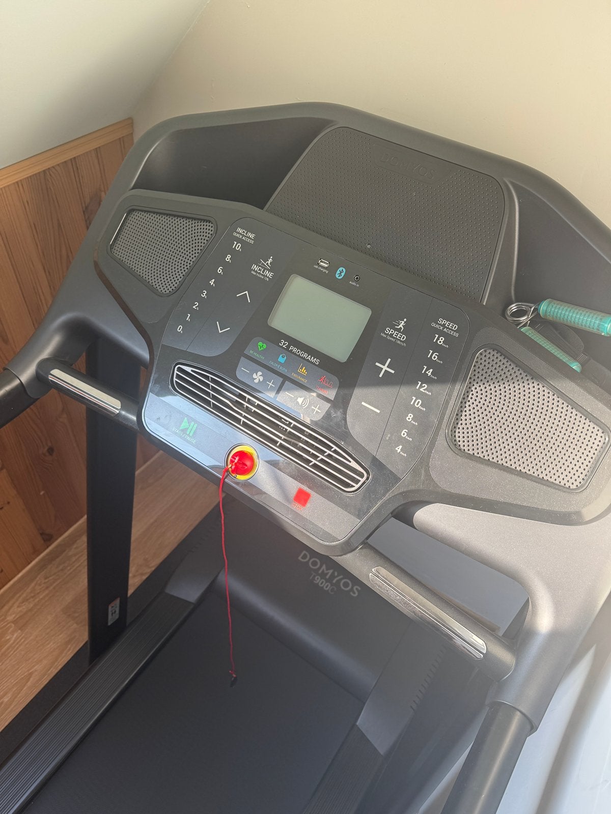Domyos loopband T900C, Enlèvement ou Envoi, Comme neuf, Métal, Tapis roulant