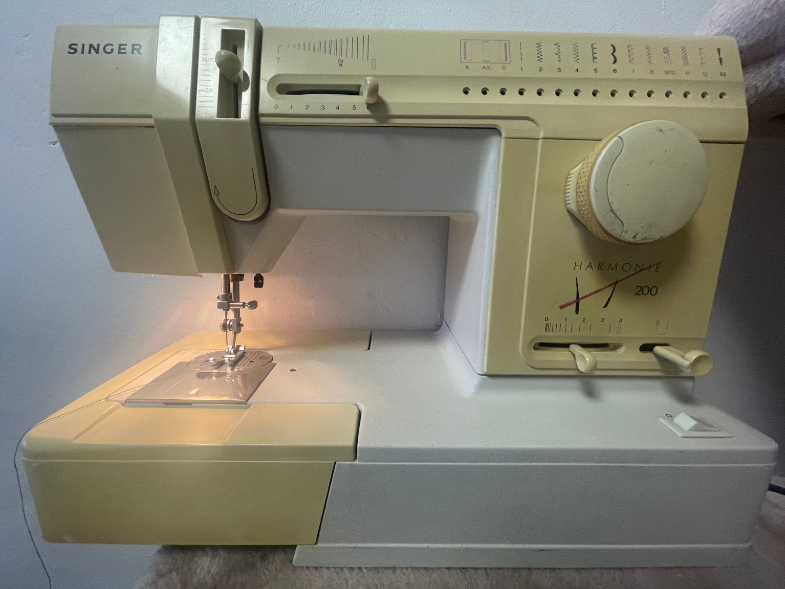 Singer Harmonie naaimachine Zo goed als Nieuw, Ophalen, Zo goed als nieuw, Naaimachine, Singer