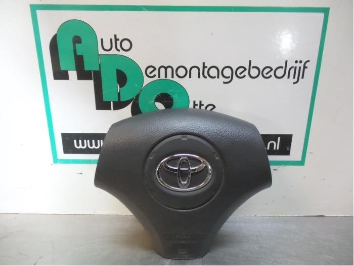 Airbag gauche (volant) d'un Toyota Corolla (Corolla 02-), -, 3 mois de garantie, Toyota, Utilisé
