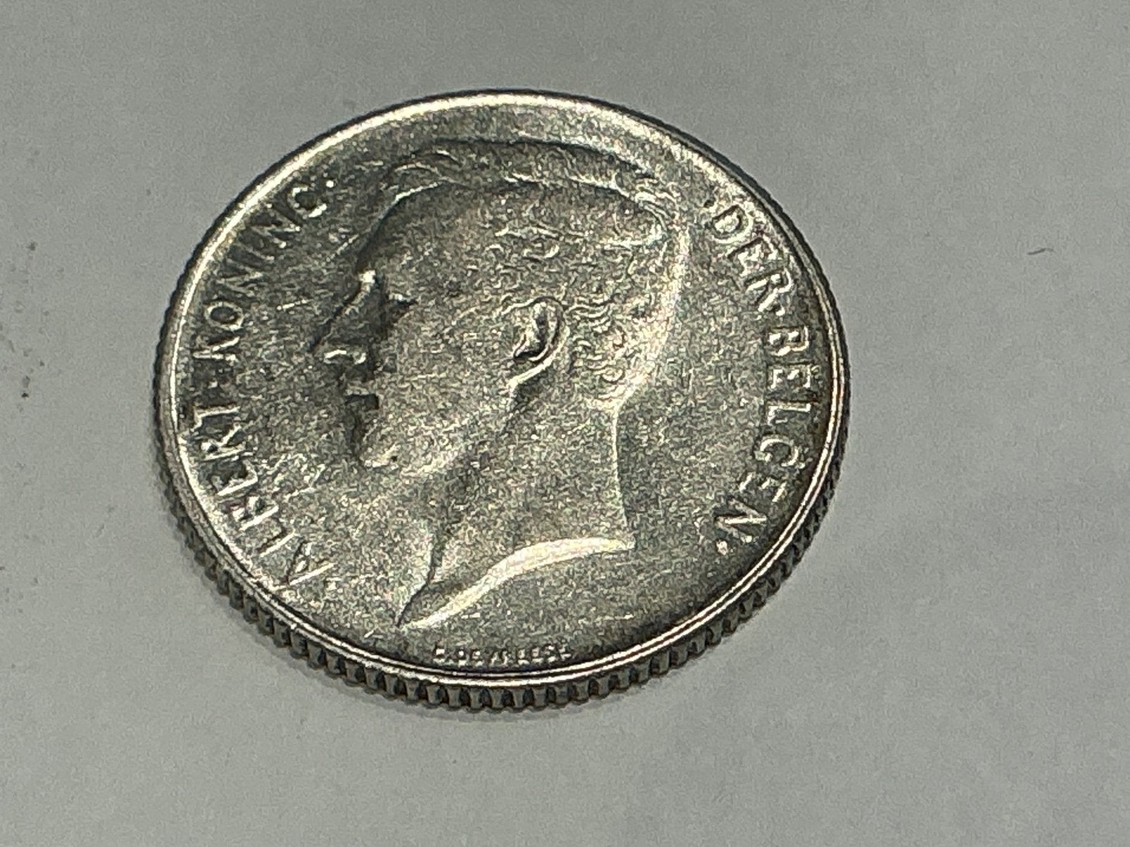 Belgique 1 franc 1914 argent flamand, Enlèvement ou Envoi, Argent
