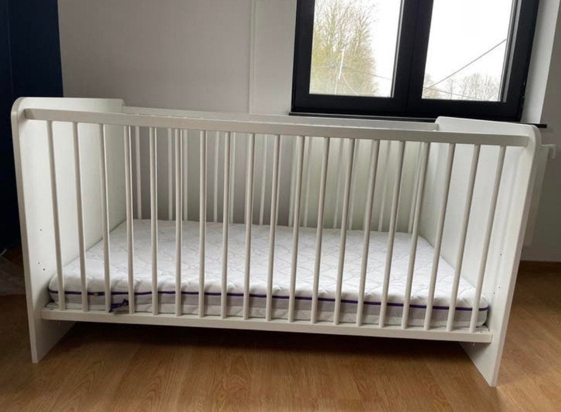 Meegroeibed, Kinderen en Baby's, Ophalen, Zo goed als nieuw, Ledikant