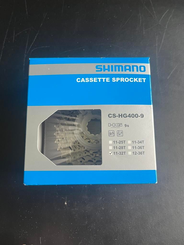 Cassette shimano 9 vitesses, Fietsen en Brommers, Fietsonderdelen, Ophalen of Verzenden, Zo goed als nieuw