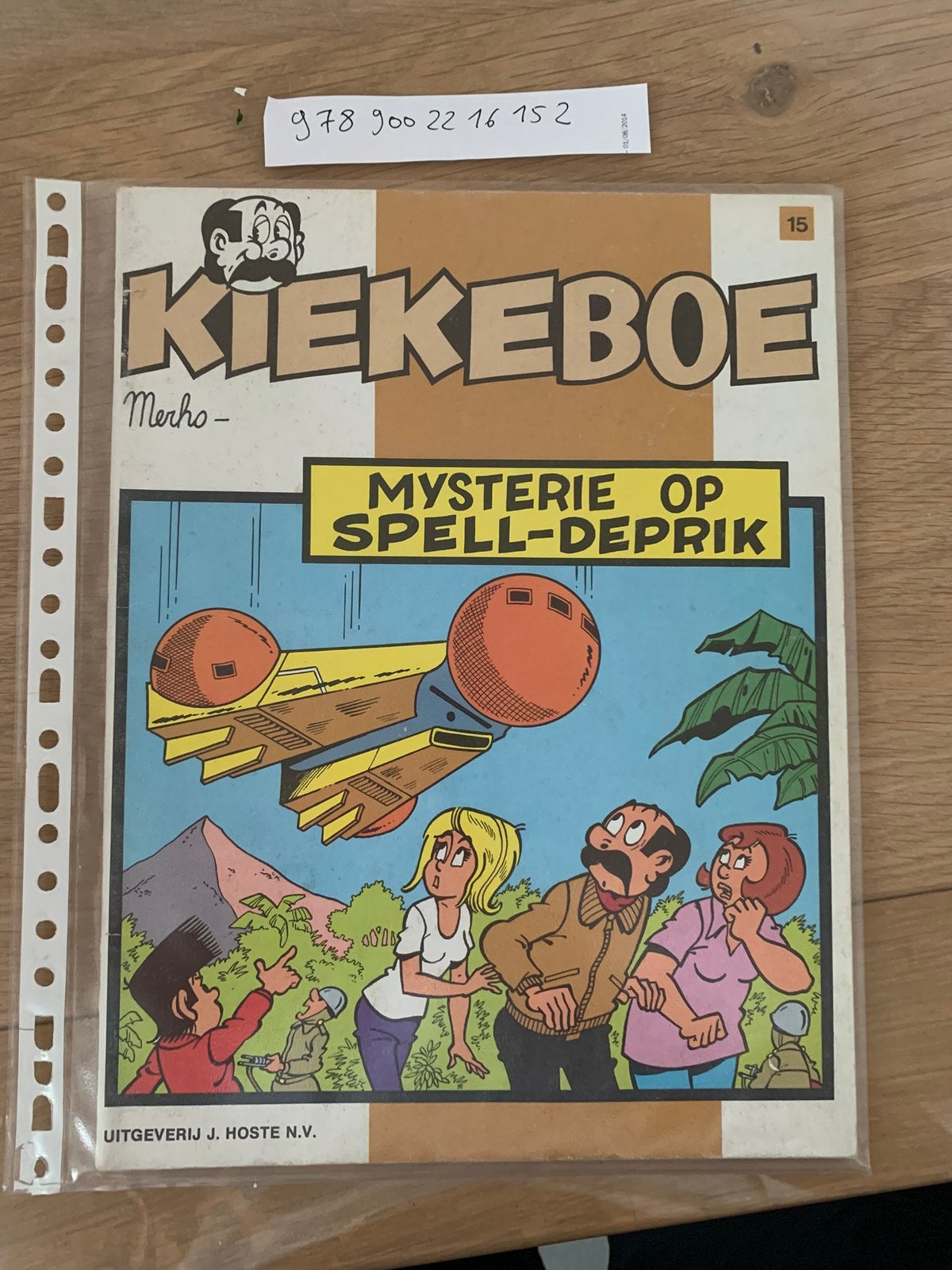Kiekeboe - Mysterie op spell-deprik (eerste druk), Enlèvement ou Envoi, Comme neuf