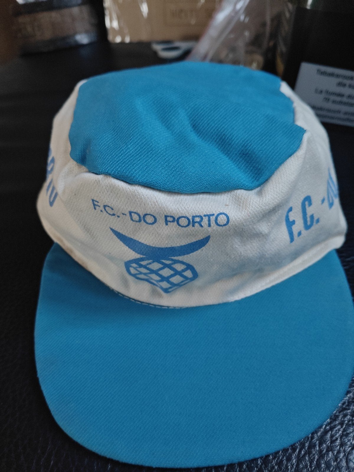 oud voetbal petje f.c.-do Porto, Ophalen of Verzenden, Gebruikt, Pet of Muts