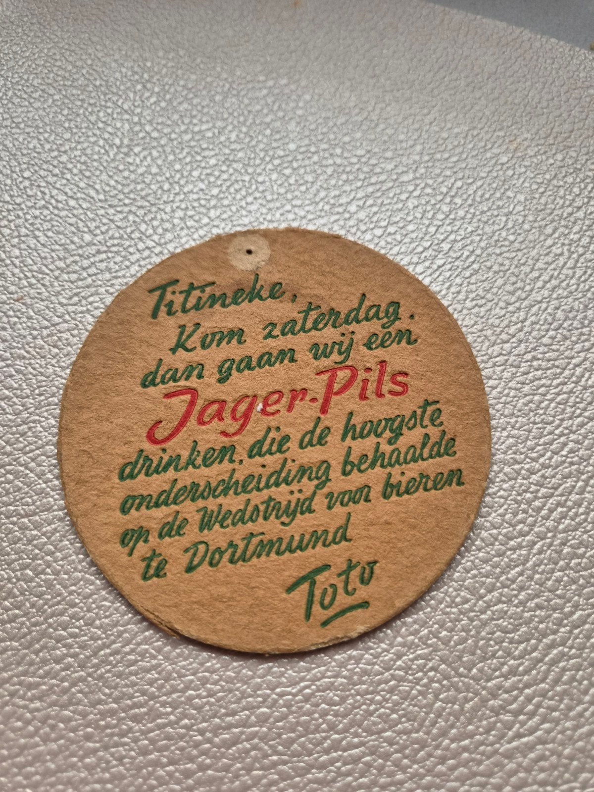 Bierviltje JAGER-PILS, Enlèvement ou Envoi