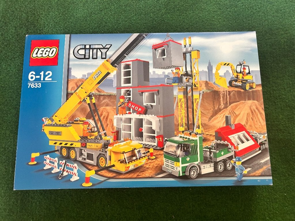 Lego City 7633 chantier grue construction Neuf scellé, Neuf, City, Enlèvement ou Envoi, Lego
