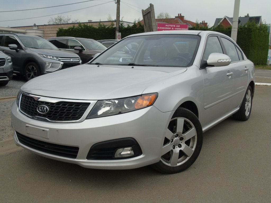 Kia Magentis 2.0 CRDI *06/2010 *Ohboekje *Airco*AUTOMAAT, Autos, Kia, Argent ou Gris, Entreprise, Magentis, Noir