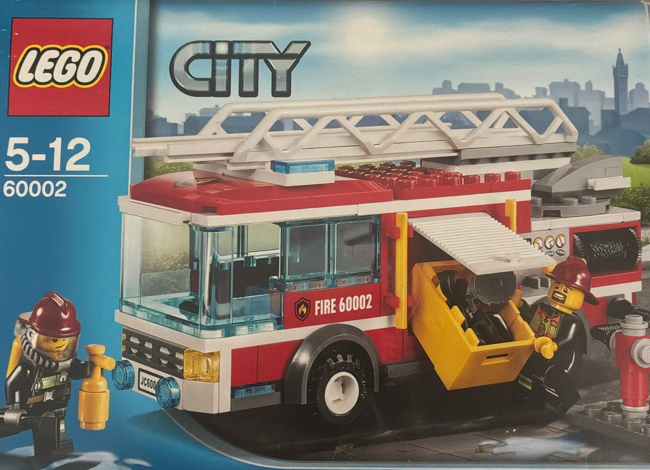 Lego CITY brandweerwagen 60002, Ophalen of Verzenden, Zo goed als nieuw, Lego, City