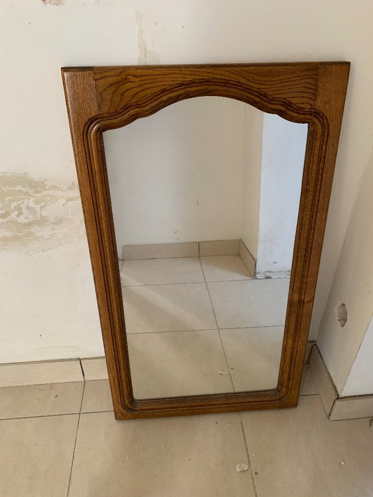 Miroir. Hauteur: 90cm /largeur: 52cm, Moins de 100 cm, Enlèvement, Utilisé, 50 à 75 cm
