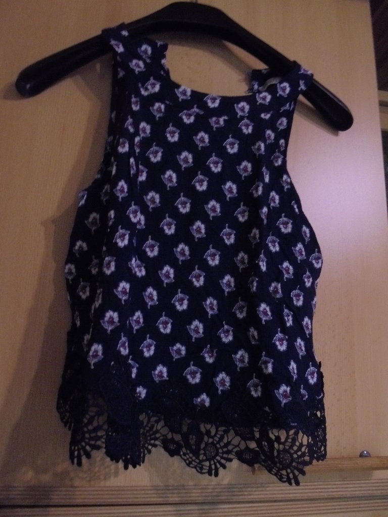 Abercrombie & Fitch topje Small, Ophalen of Verzenden, Zo goed als nieuw, Abercrombie & Fitch, Maat 36 (S)
