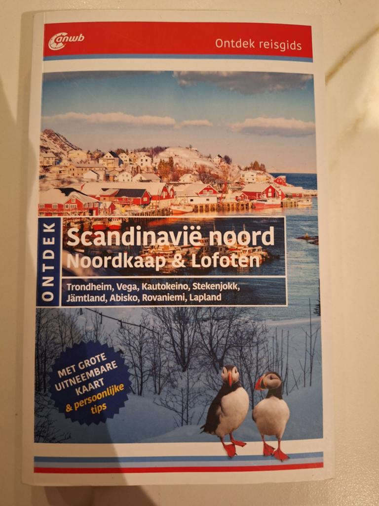 Reisgids Scandinavië Noord Noordkaap & Lofoten, Livres, Guides touristiques, Enlèvement