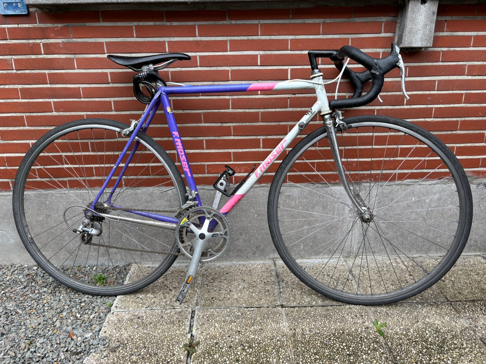 koersfiets, Minder dan 10 versnellingen, Gebruikt, Velgrem, 50 tot 53 cm