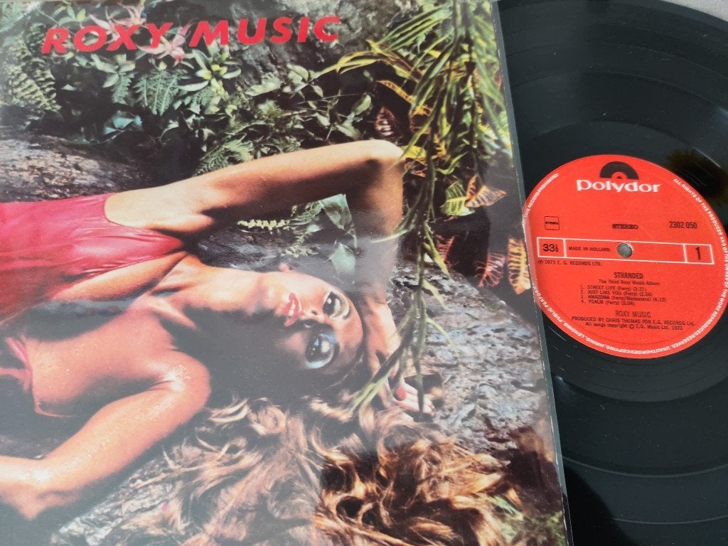 Roxy music (stranded, perf st, 73, polydor, 2302050, holland, CD & DVD, Enlèvement ou Envoi, LP