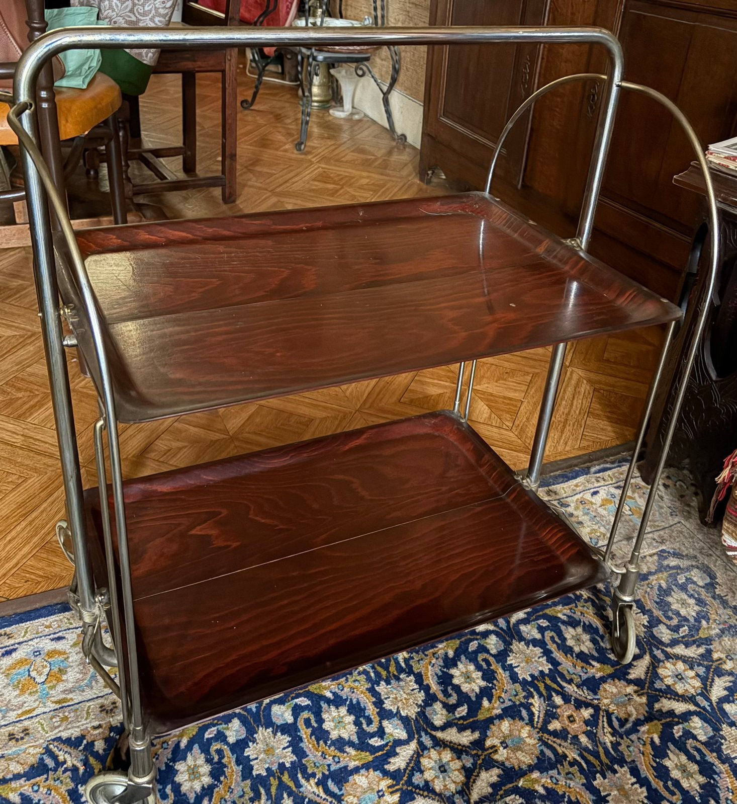 Desserte pliable vintage, Enlèvement, Utilisé