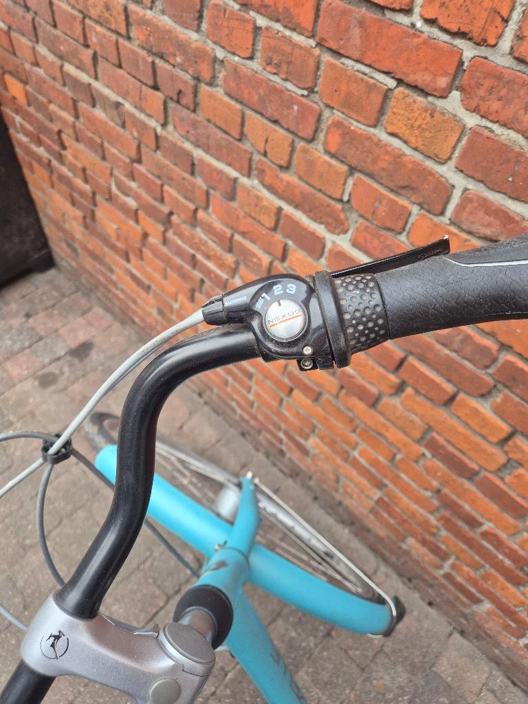 Damesfiets, Ophalen, Gebruikt, 50 tot 53 cm, Schijfrem