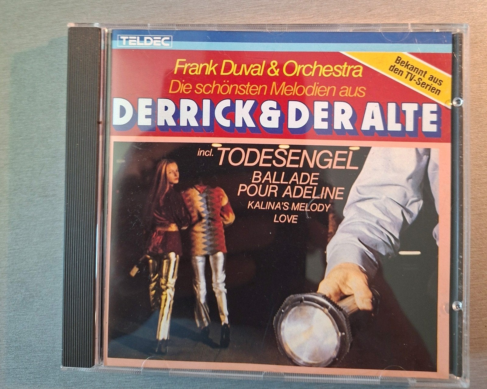 Cd. Derrick & der Alte (Teldec)., Cd's en Dvd's, Ophalen of Verzenden