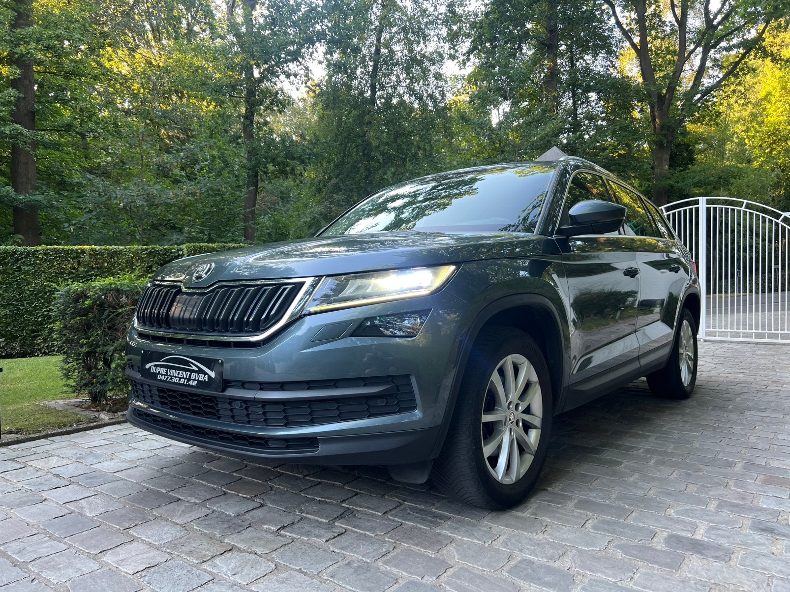 Skoda Kodiaq 1.4 TSI DSG*7 plaats-*, Autos, Skoda, 1395 cm³, Argent ou Gris, Entreprise, 7 places