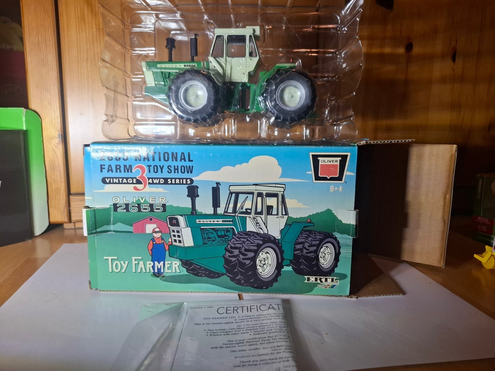 tracteur Articulé Oliver 2655 echelle 1/32, Envoi, Neuf, Tracteur et Agriculture, ERTL