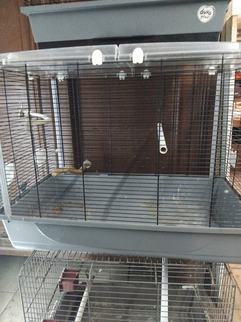 Cage moyenne a vendre, Animaux & Accessoires, Enlèvement, Utilisé, Métal, Cage à oiseaux