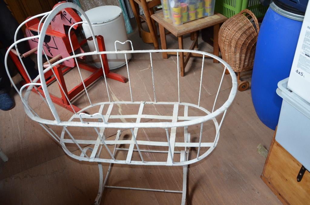 metalen wiegje, Antiek en Kunst, Ophalen