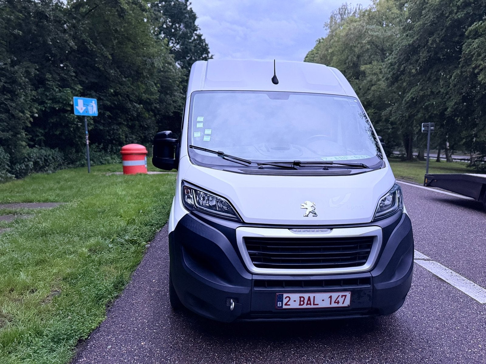 Peugeut Boxer L2 Btw wagen 2.2 motor schade, Auto's, Voorwielaandrijving, Stof, Euro 6, Wit