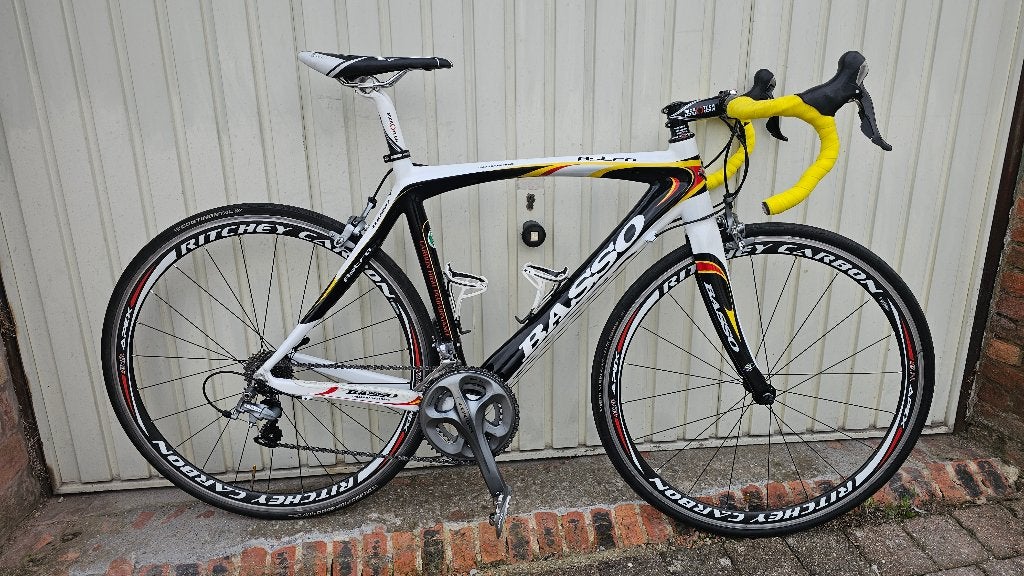 Koersfiets racefiets basso astra full carbon, Fietsen en Brommers, Ophalen, 28 inch, Carbon, Velgrem