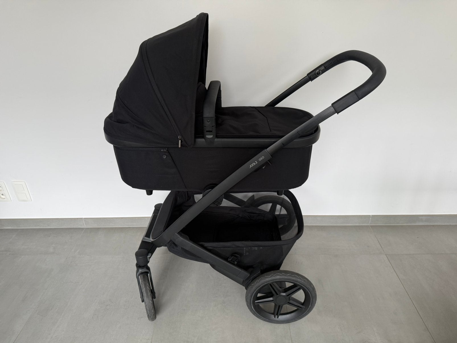 Joolz Geo3 mono complete set, Kinderen en Baby's, Ophalen, Zo goed als nieuw, Voetenzak