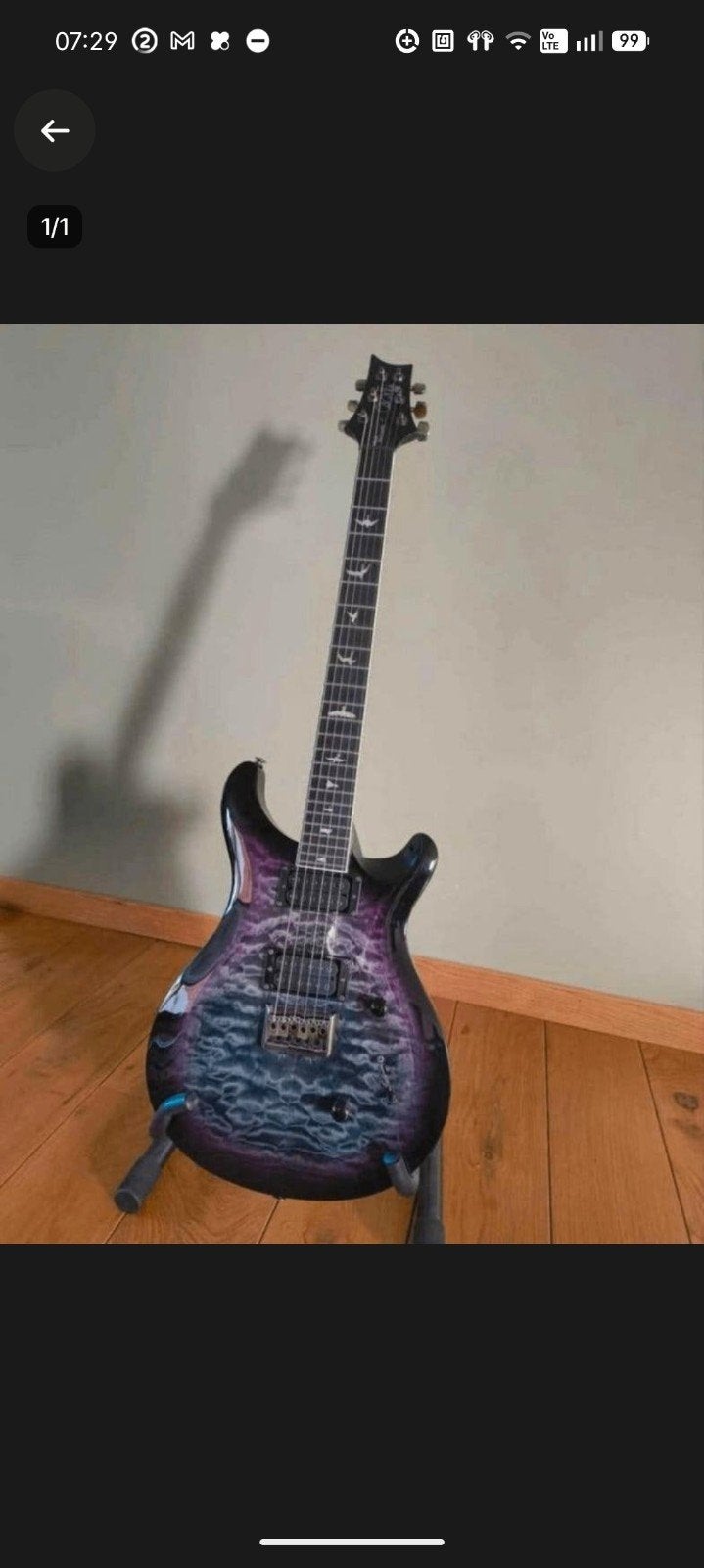 prs se mark holcomb, Musique & Instruments, Enlèvement ou Envoi