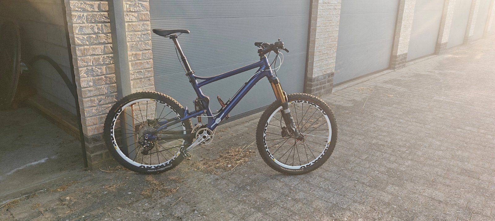 cube mountainbike, Ophalen
