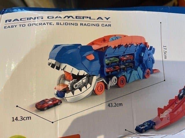 Dinotruck, Kinderen en Baby's, Speelgoed |Speelgoedvoertuigen, Ophalen, Nieuw