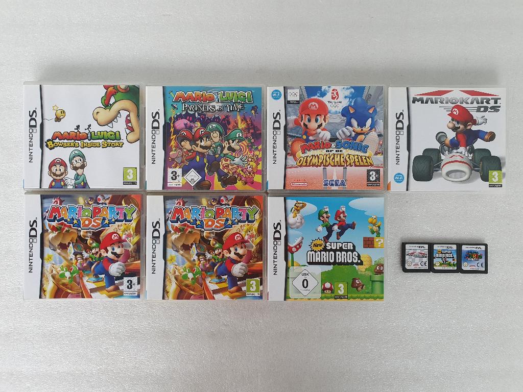 Nintendo DS Mario Games, Ophalen of Verzenden, Gebruikt