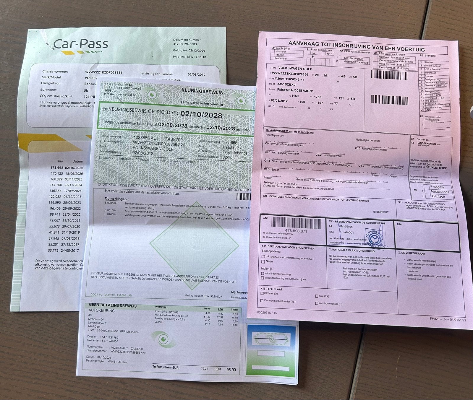 VW Golf 6 VI 1.2 TSI TURBO 2012 (roze papier)garantie, Auto's, Euro 5, Stof, Zwart, 4 cilinders