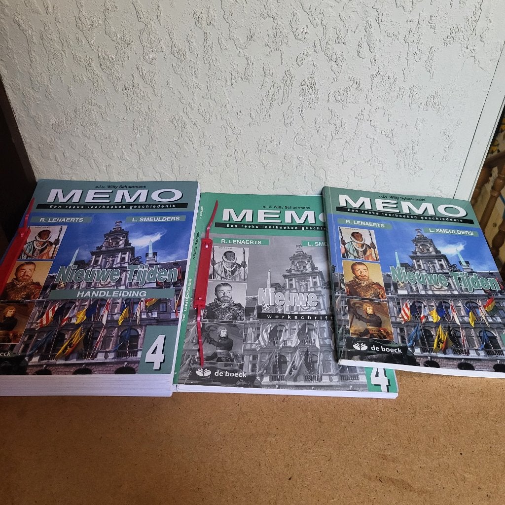 Cursus Geschiedenis: Memo 4, Ophalen of Verzenden