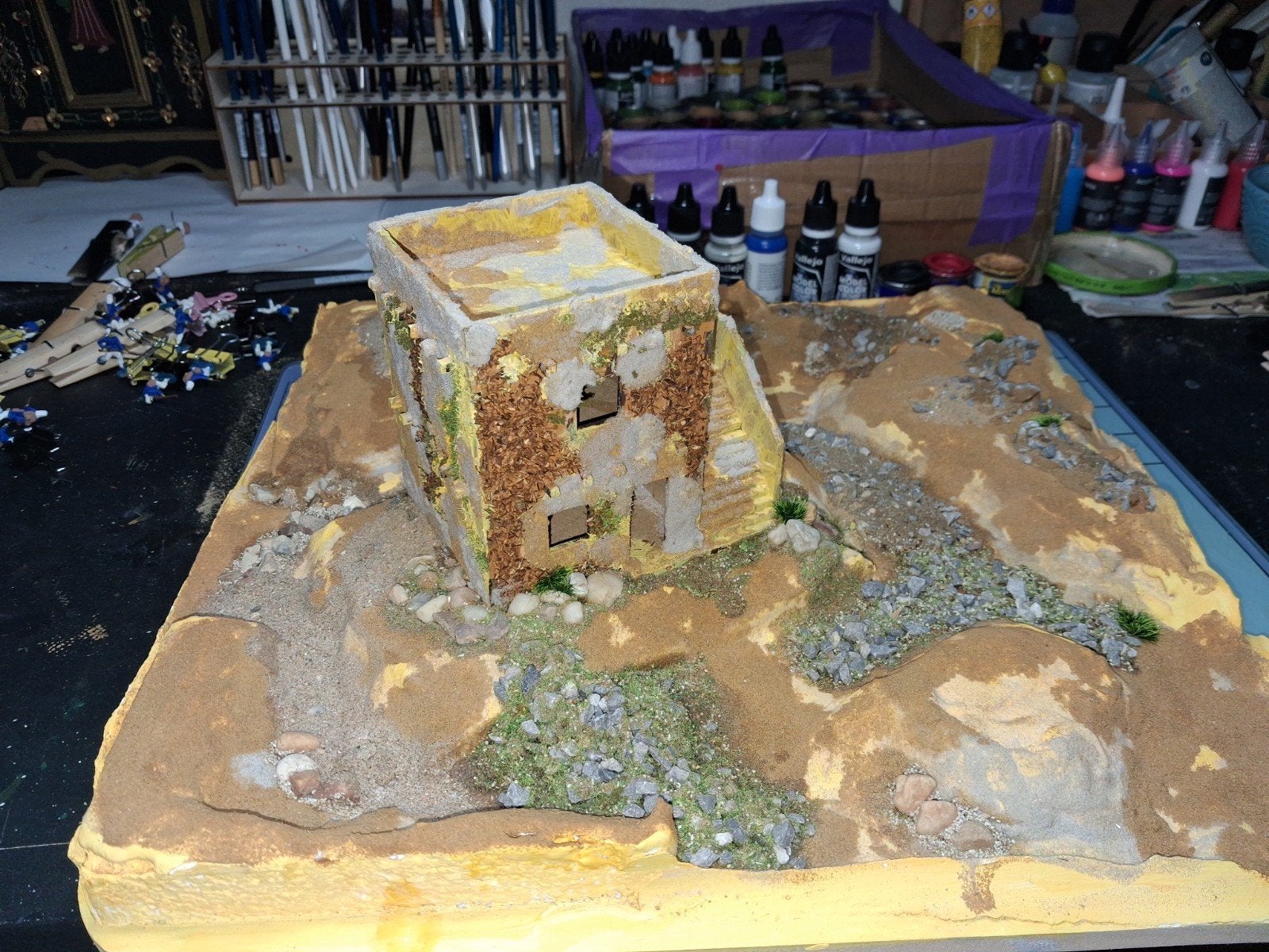 diorama au 1/72., Enlèvement ou Envoi, Neuf, Diorama
