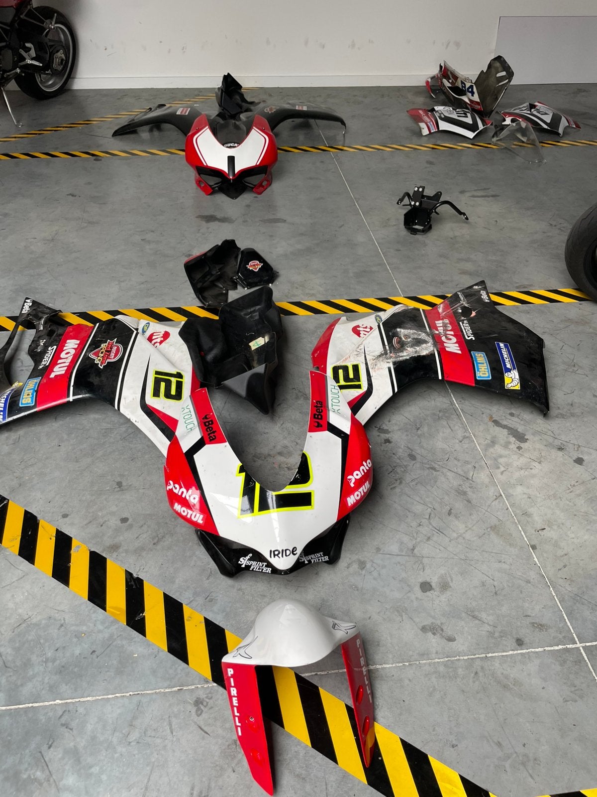 Lot racekuipen Ducati 1299/959, Ophalen of Verzenden, Gebruikt