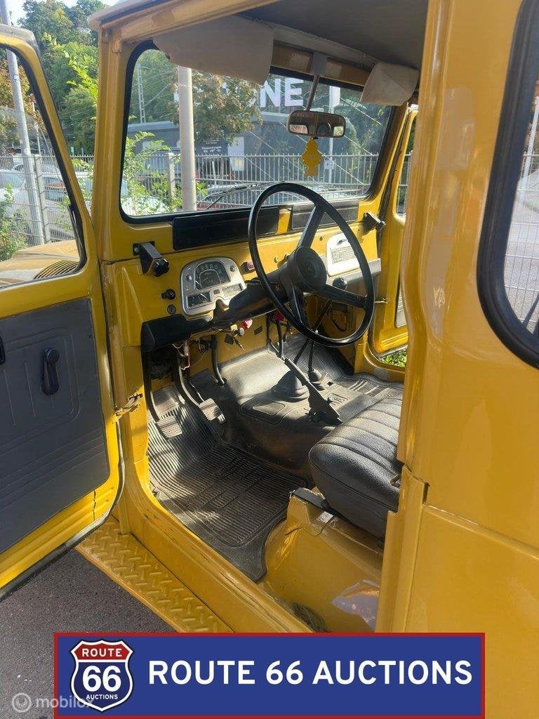 Toyota Land Cruiser BJ40 | 1979 | Route 66 Auctions, Auto's, Zwart, Bedrijf, Handgeschakeld, Overige carrosserie