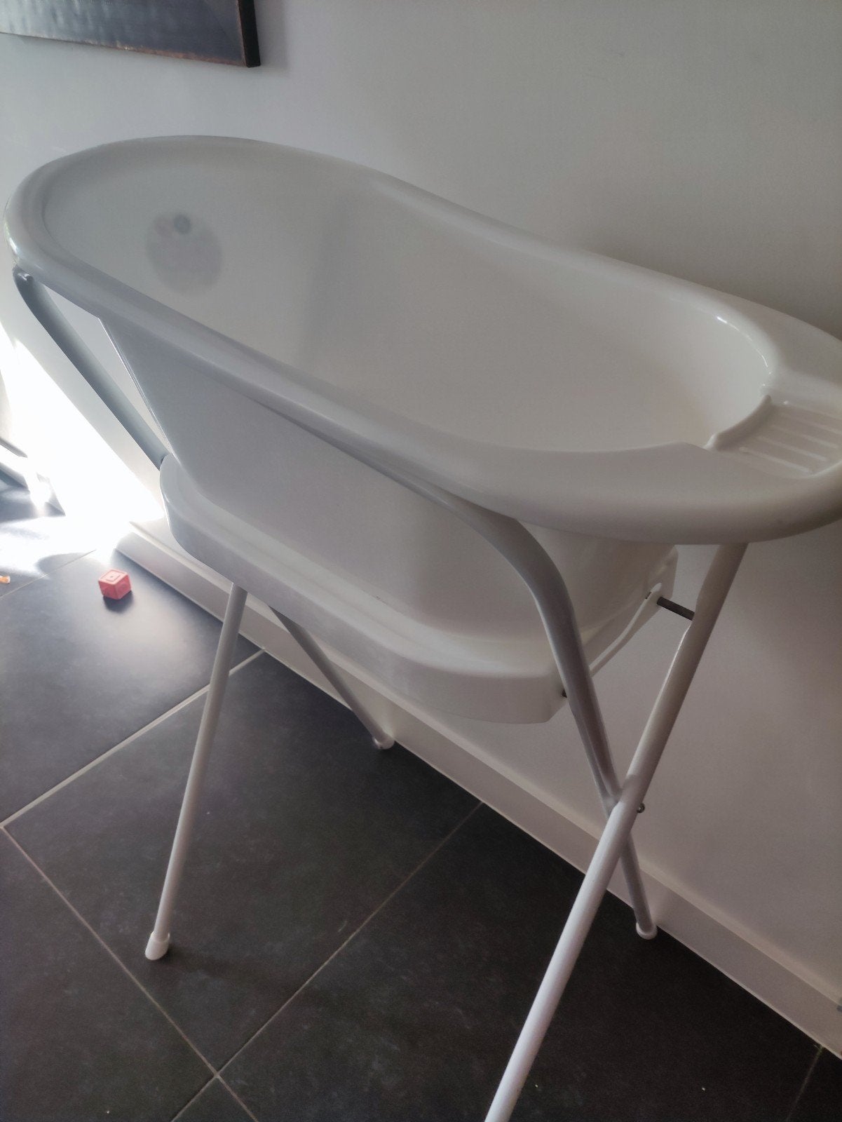 Baby badje + standaard, Enlèvement, Comme neuf, Baignoire, Prenatal